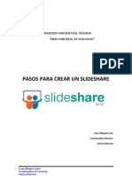 Pasos para Crear Un Slidehare