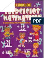 Mi Libro de Ejercicios Matematicos by Dijeja