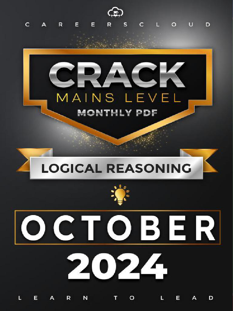 Logical Reasoning Mains PDF - Oct 2024 | PDF | Vowel | Consonant