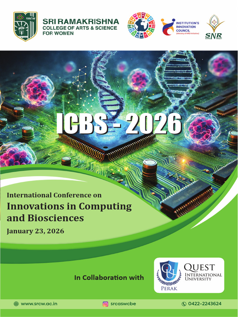 Icbs 2026 | PDF | Biotechnology | Computational Biology