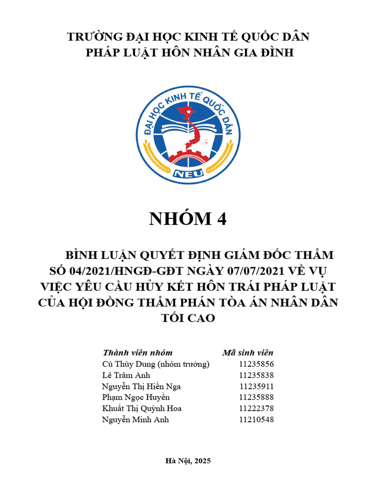 Nhóm 4 - HNGD | PDF