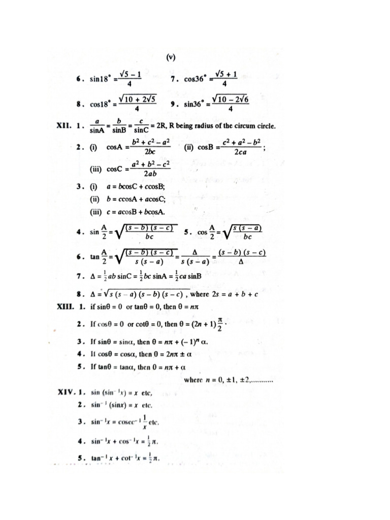 Trigonometry Part 1 K C Sinha-011 | PDF