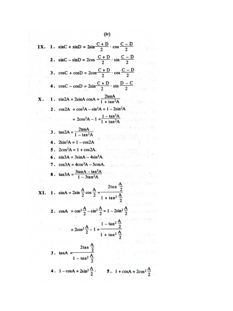 Trigonometry Part 1 K C Sinha-010 | PDF