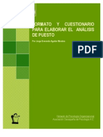 Formato y Cuestionario Para Elaborar El Analisis Puesto