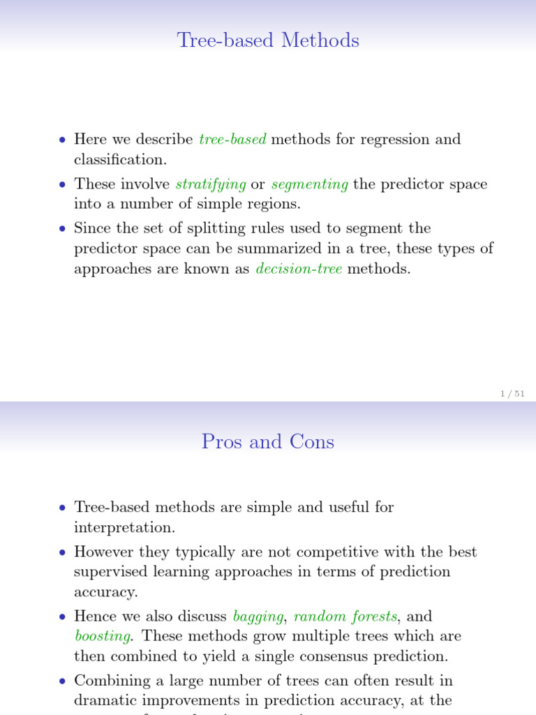 Class 6 Decision Trees Slides | PDF | Algorithms And Data Structures ...