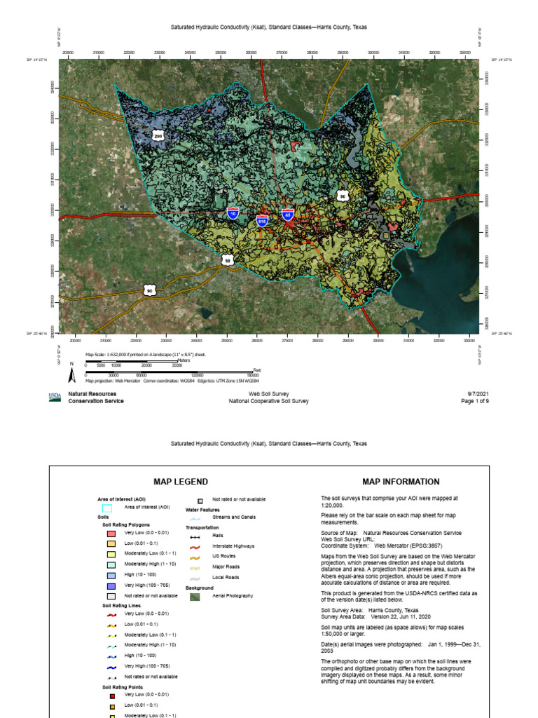 Saturated Hydraulic Conductivity Ksat Standard Classes | PDF | Porosity ...
