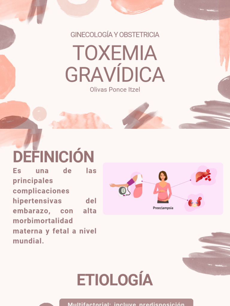Toxemia Gravídica | PDF | El embarazo | Hipertensión
