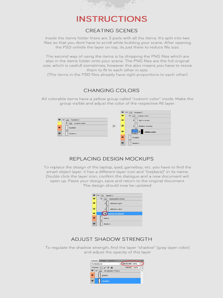 Instructions | PDF