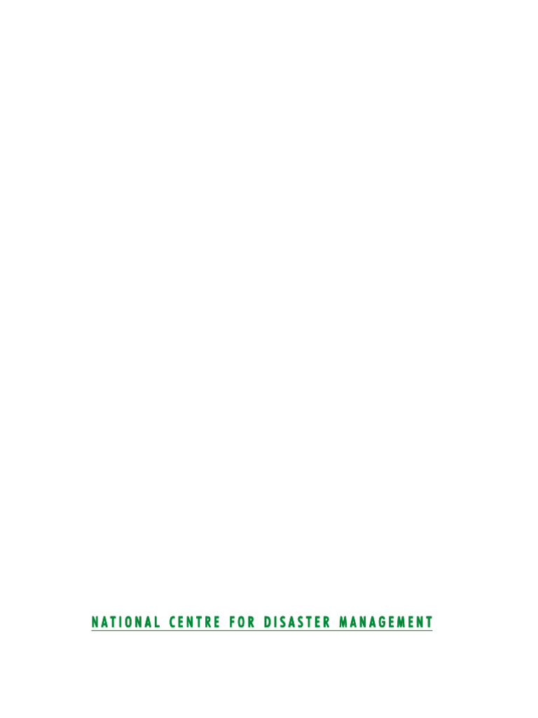 NDRP | PDF | Emergency Management | Natural Disasters