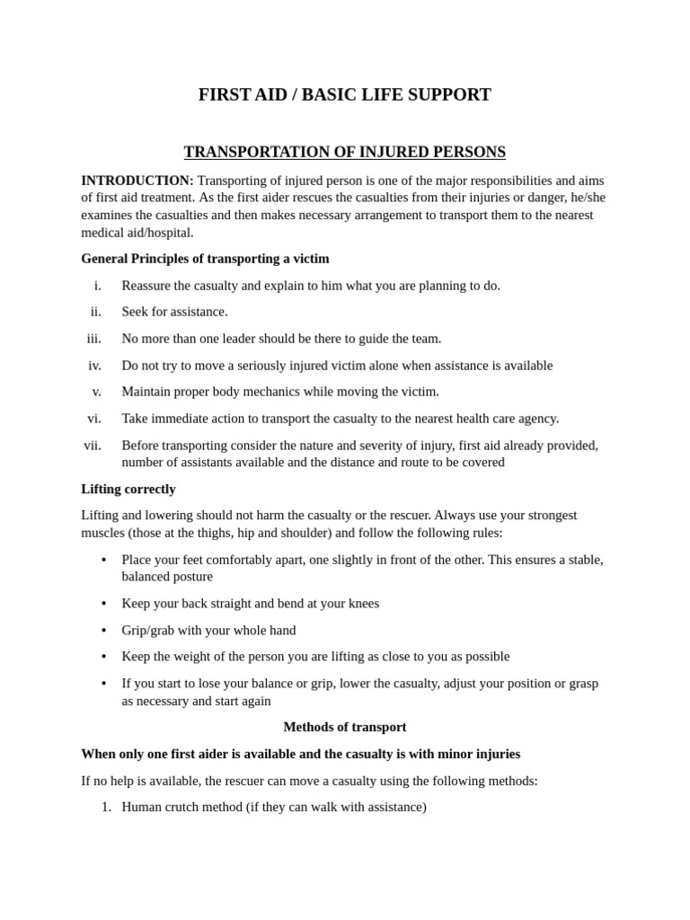 FIRST AID COMPILED NOTE - PART B. | PDF | Shock (Circulatory) | Bleeding