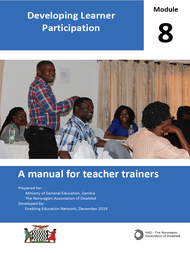 IE Training Zambia Module 8 Participation REV555 | PDF | Mentorship ...