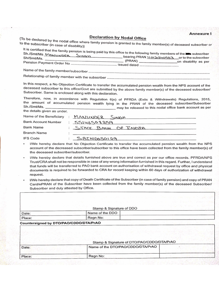 Annexure 1 | PDF