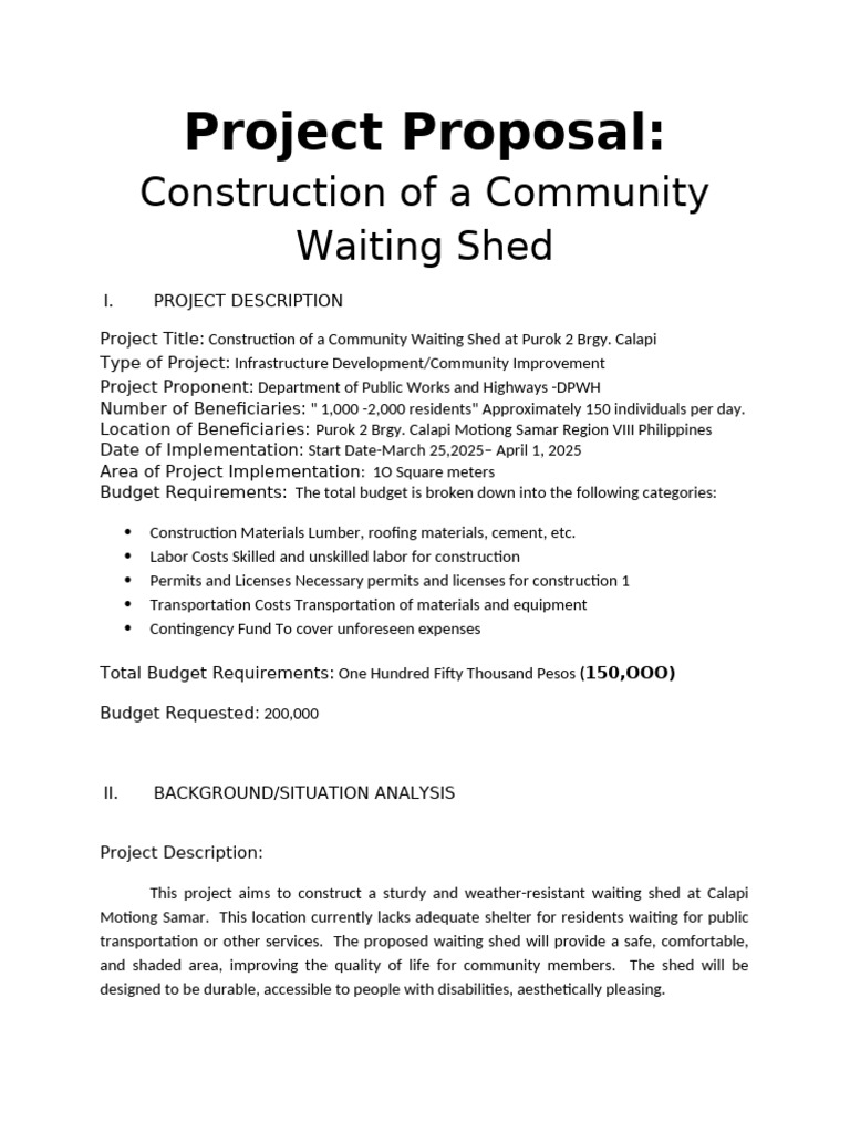 BB Proposal | PDF | Risk | Accessibility