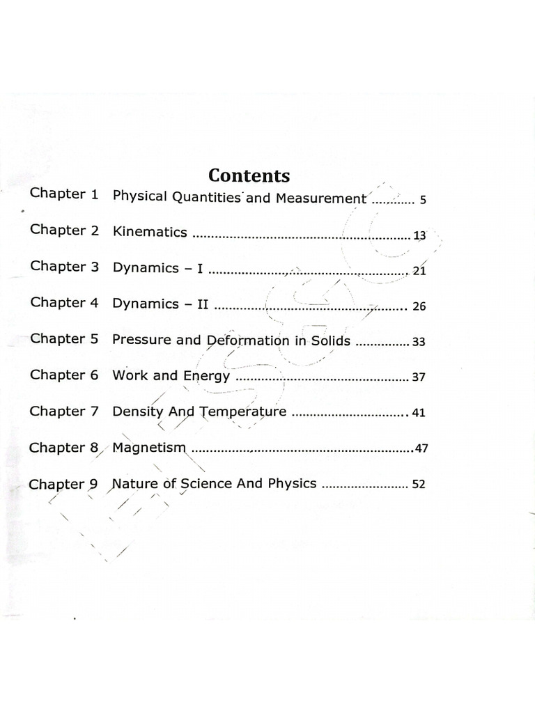 Physics Class 9 Notes Single | PDF