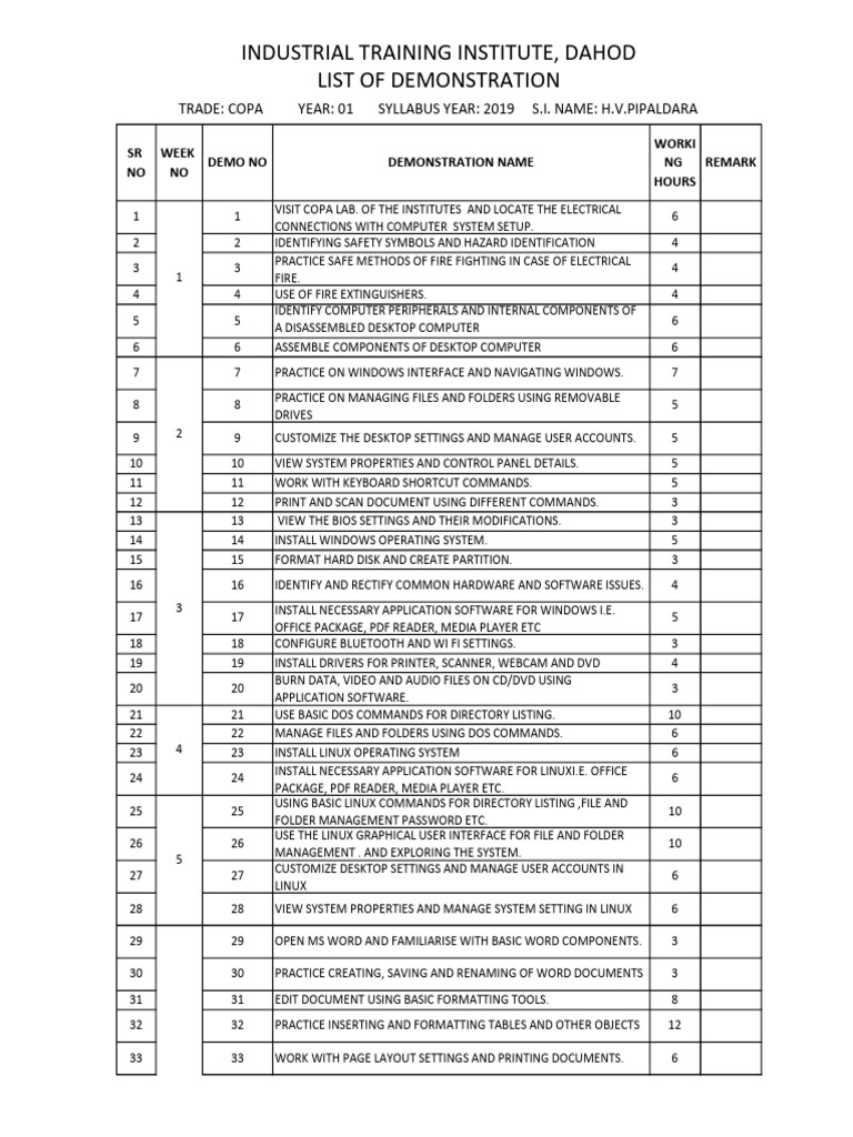 List of Demo | PDF | Microsoft Excel | World Wide Web