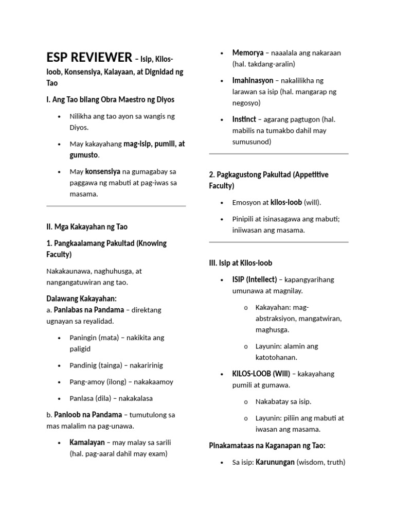 Esp Reviewer | PDF