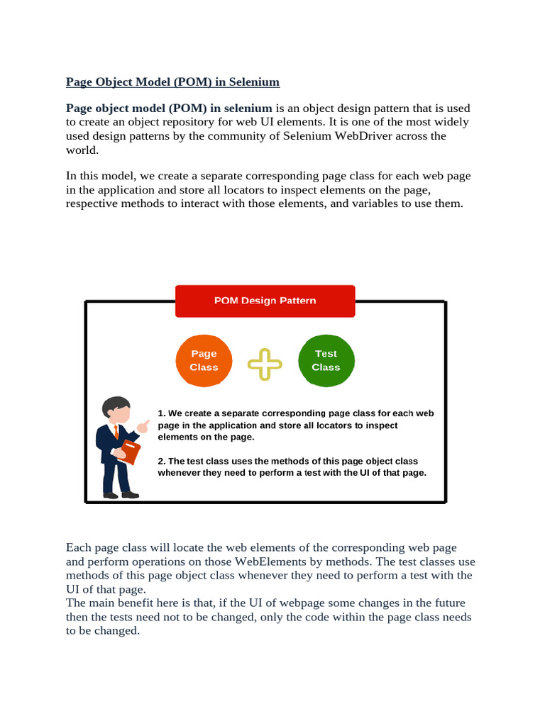 Page Object Model in Selenium With Python | PDF | Selenium (Software ...