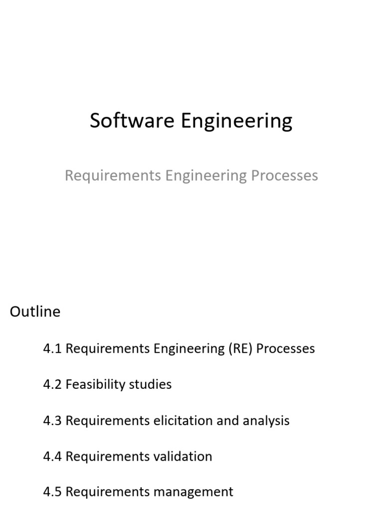 Week7 Requirements Engineering Processes | PDF | Use Case | Ethnography