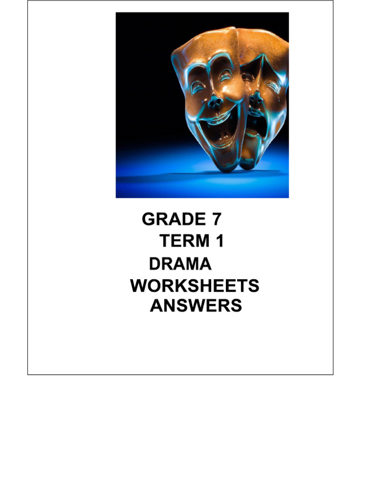 2026 Grade 7 Term 1 Drama Learner's Book | PDF