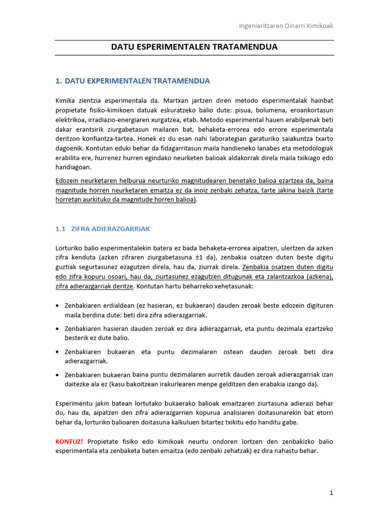 1 PRAKTIKA (25-26) - Datu Esperimentalen Tratamendua | PDF