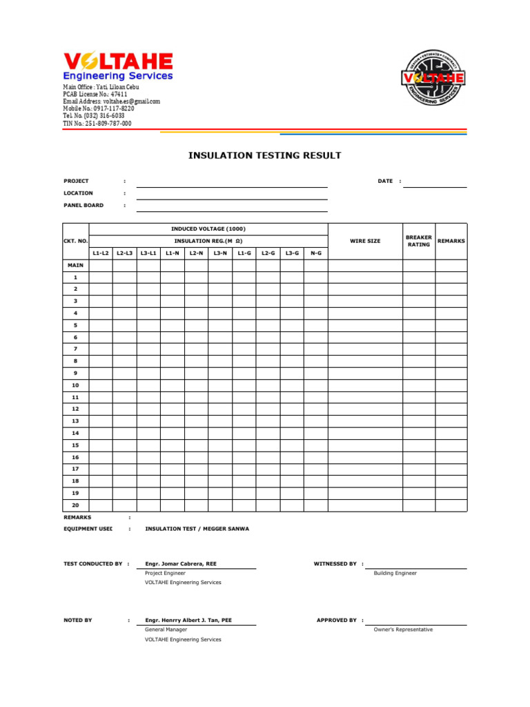 Ir Test | PDF