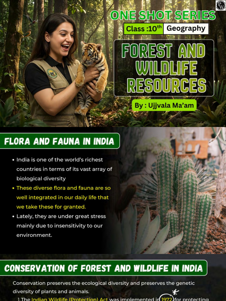 Forest and Wildlife Resources Class | PDF