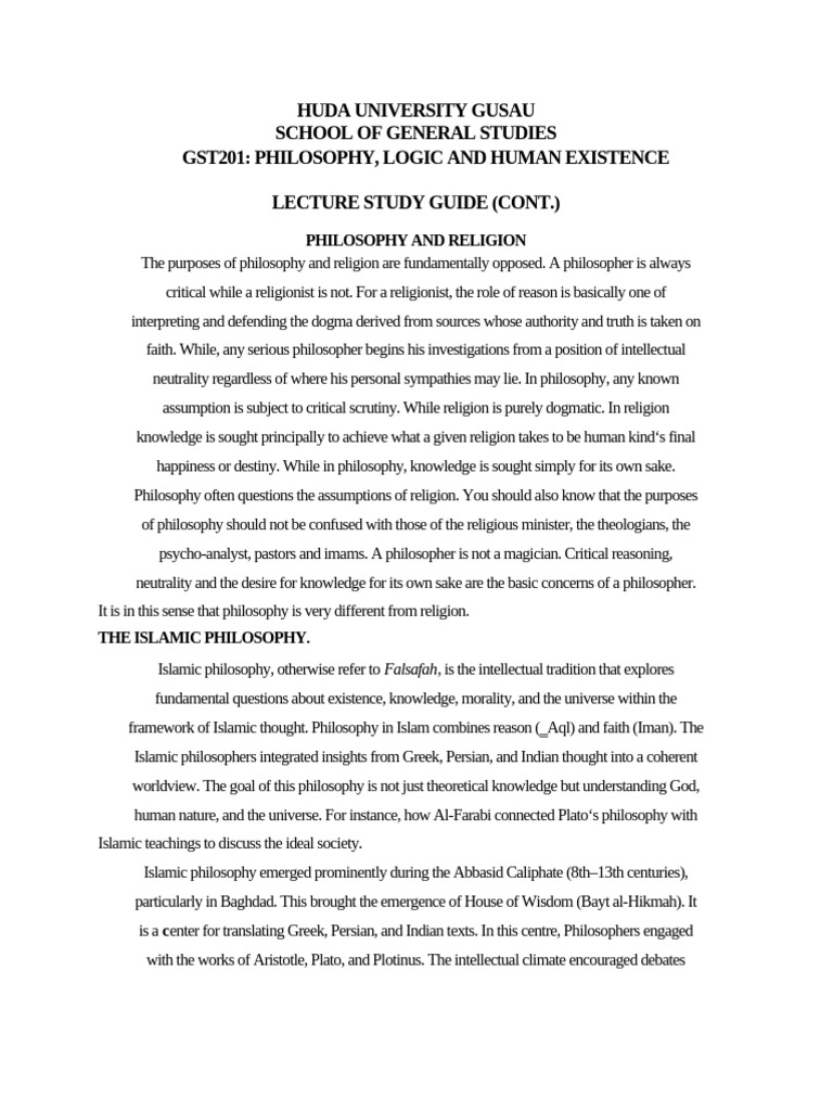 Philosophy and Religion 002_015033 | PDF | Islamic Philosophy | Reason