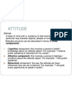 Attitude and Values