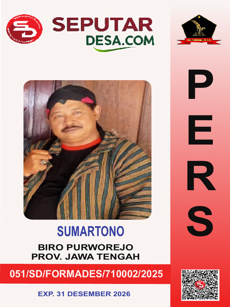 051 - Id Card Sumartono | PDF