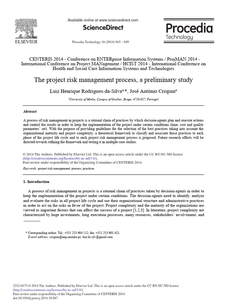 Article_5_The_project_risk_management_process,_a_preliminary_study ...