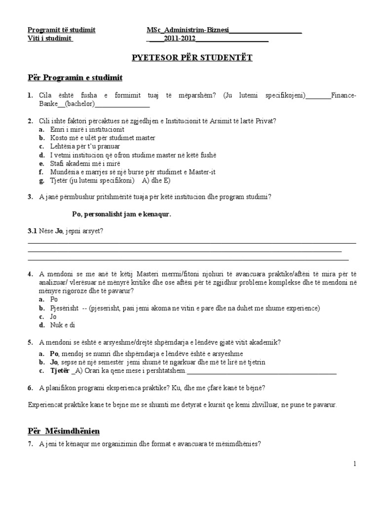 Pyetesor MSC | PDF