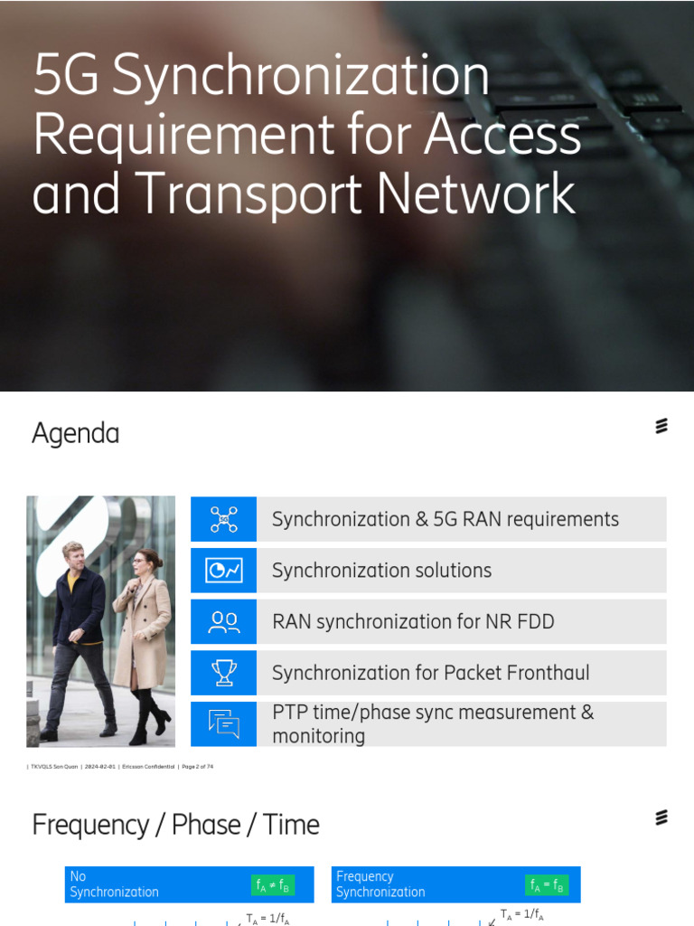 Ericsson - 5G Synchronization Requirement For Access and Transport ...