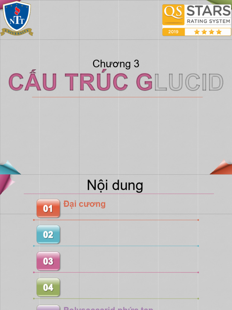 Chuong 3 - Cau Truc Glucid | PDF