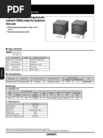 G8HN-H86 12VDC 5Pins 1 Fora C Conexión Rápida icro Iso Relés