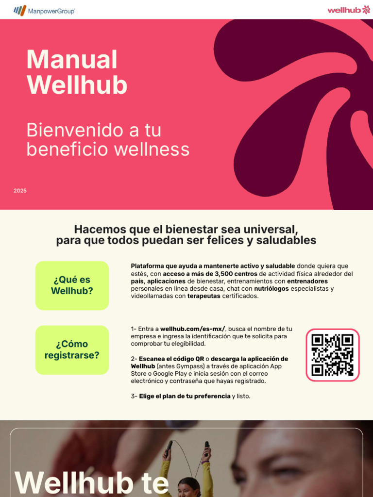 Manual Manpower Wellhub | PDF | Aplicación movil | Chat en linea