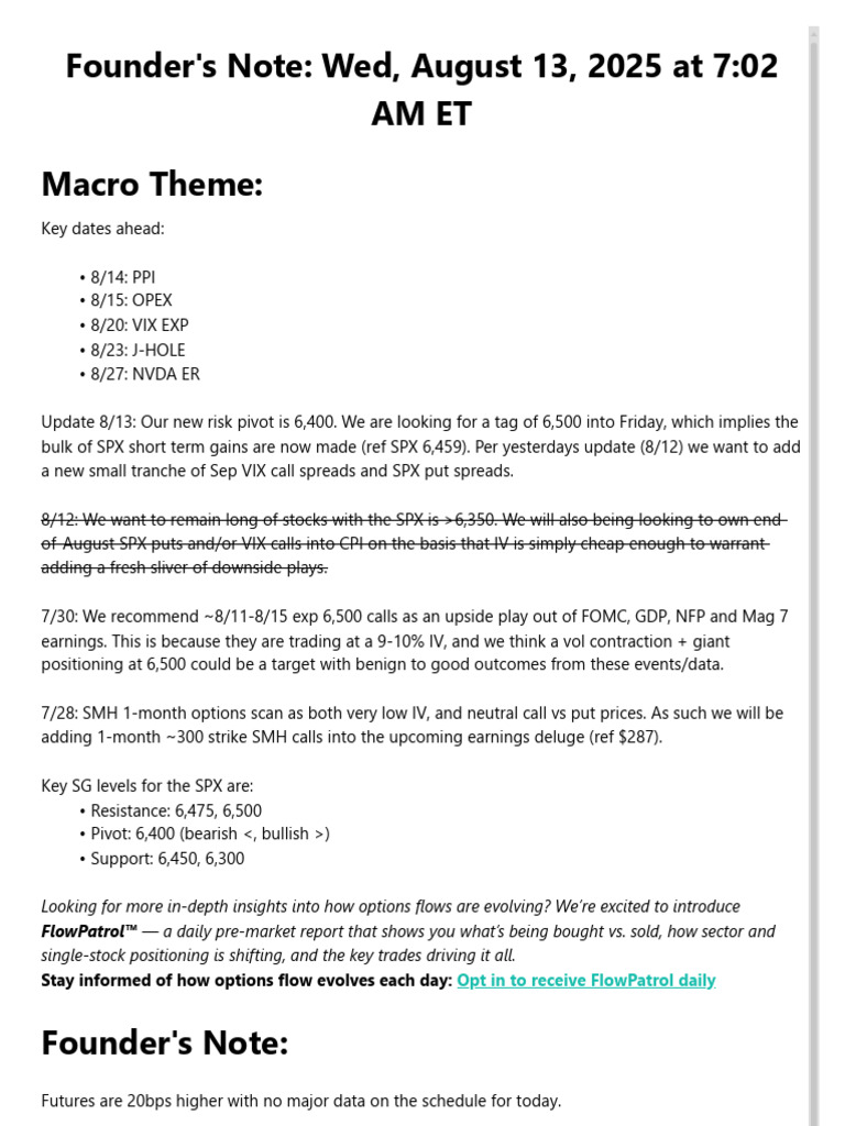 Founder's Notes 13.08 AM | PDF | Option (Finance) | Investing