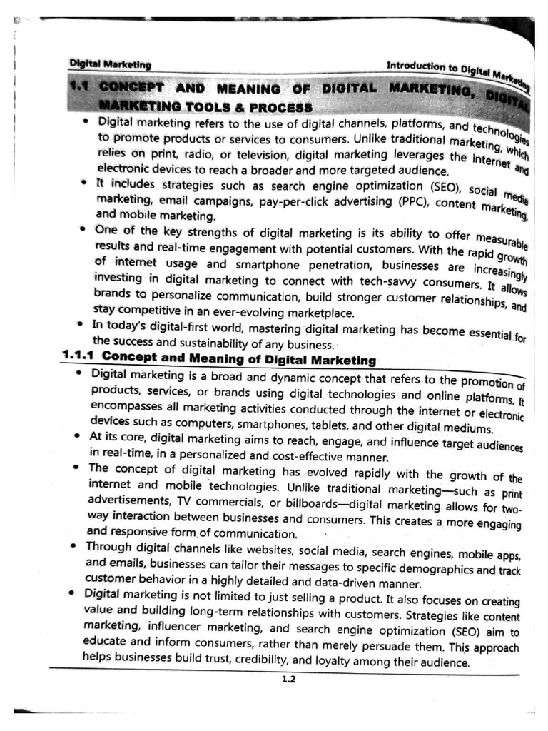 Introduction To Digital Marketing | PDF