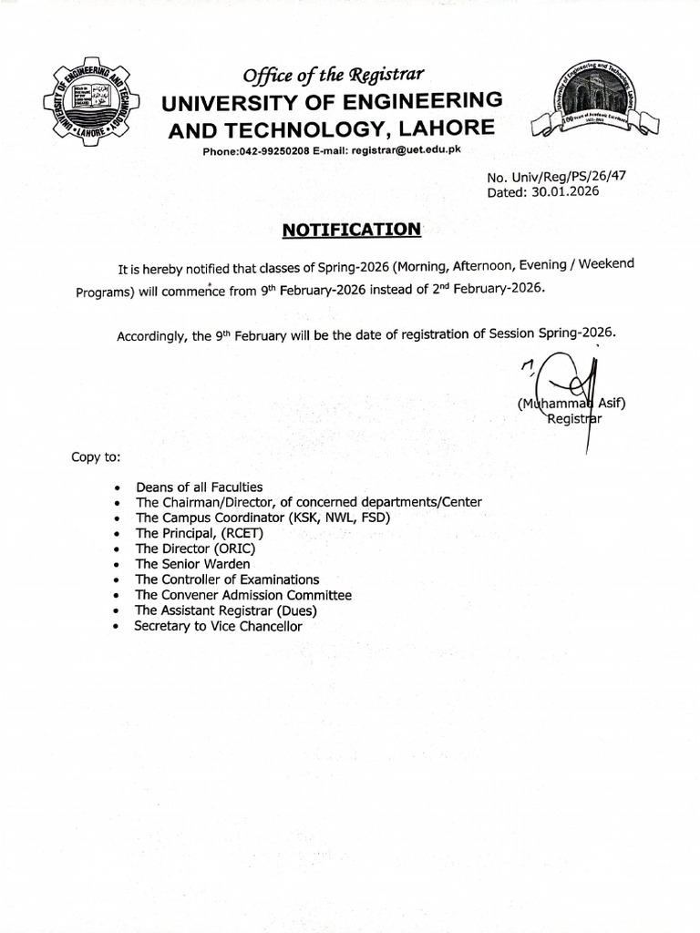 Notification | PDF