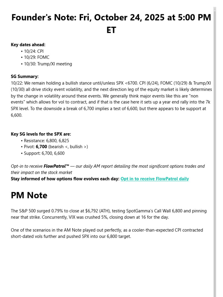 Founder's Notes 24.10 PM | PDF | Investing | Option (Finance)