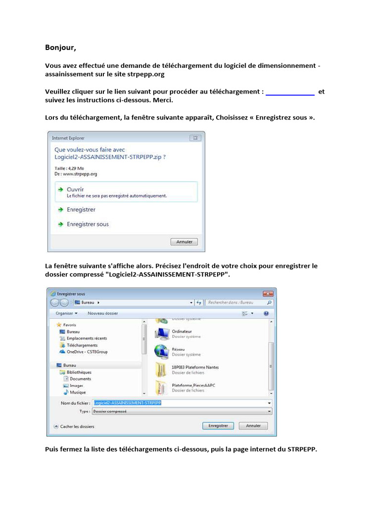 Documentation Installation Logiciel STRPEPP | PDF