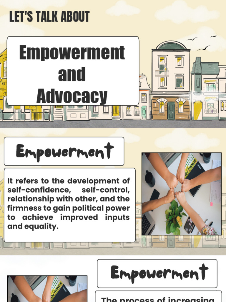 Community Empowerment and Advocacy - 2nd Quarter | PDF | Empowerment