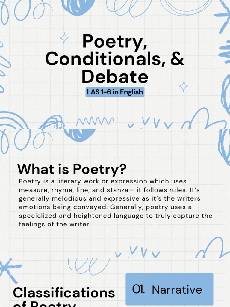 Poetry, Conditionals, & Debate | PDF | Poetry | Argument