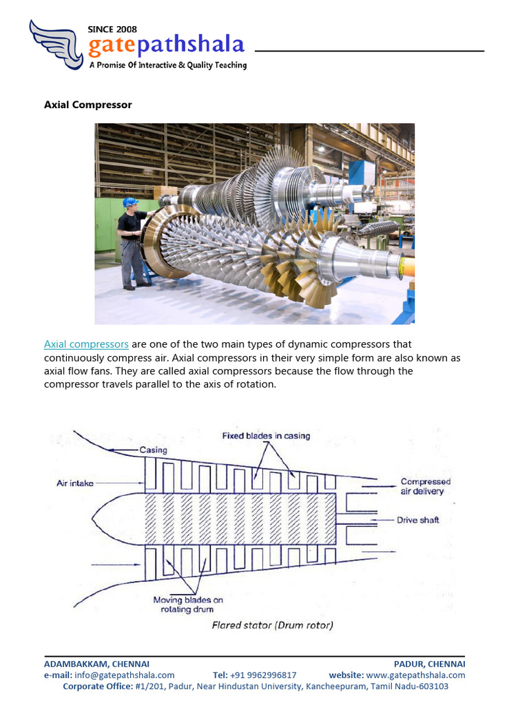 Axial Compressors 6d7a1d3d 4eb2 4689 80b3 0663c4c21d2f | PDF | Applied ...