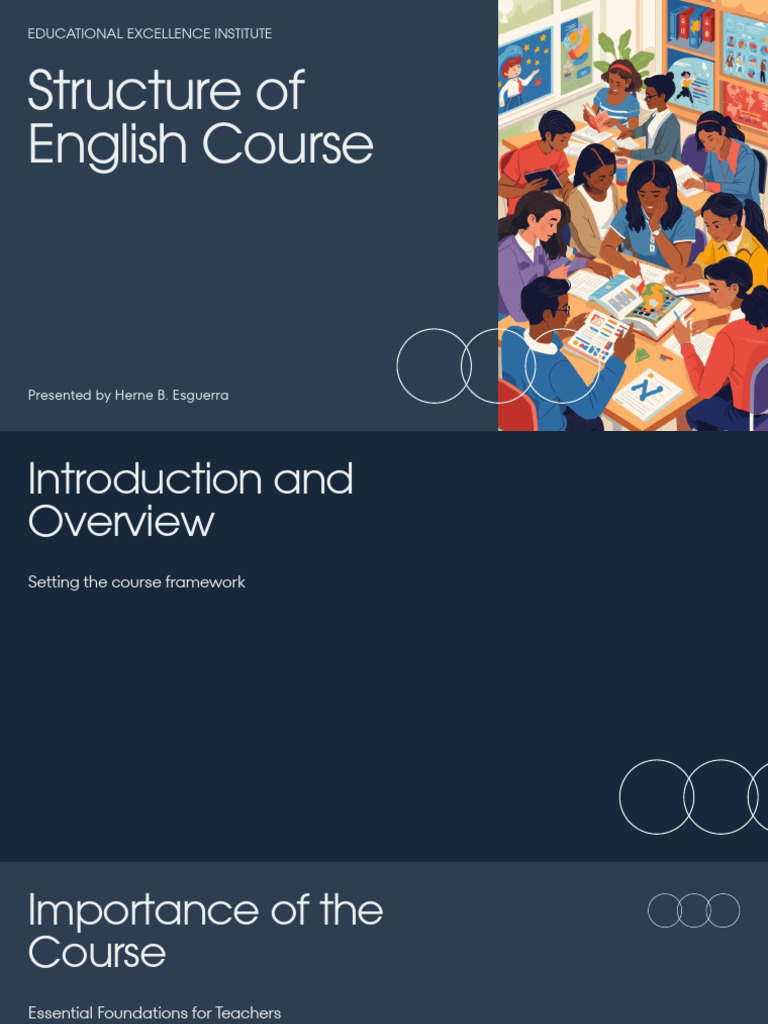 Presentation Structure of English Course 20260128 140307 0000 | PDF ...