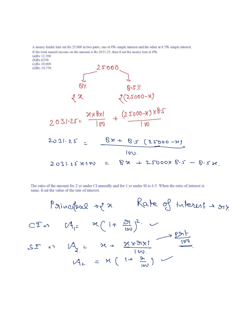 CI & SI 2nd Class 3rd Sep | PDF