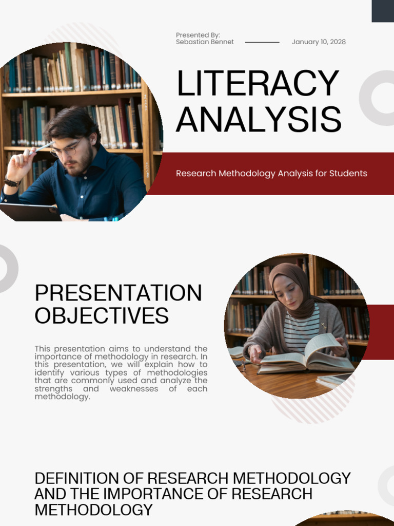 Literacy Analysis Presentation | PDF | Methodology | Qualitative Research