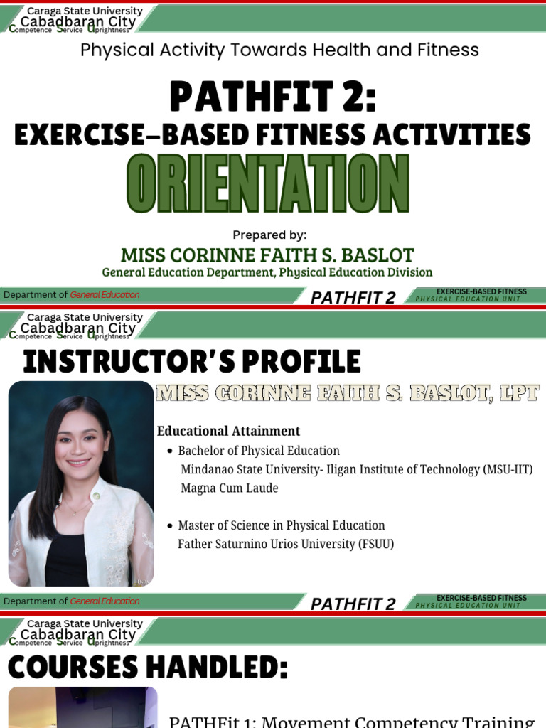 PATHFIT 2. Exercise Based Fitness | PDF | Carbohydrates | Biochemistry