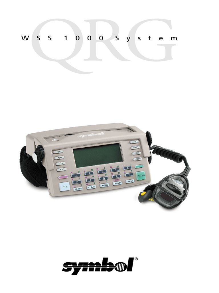 WSS 1000 System | PDF | Computer Keyboard