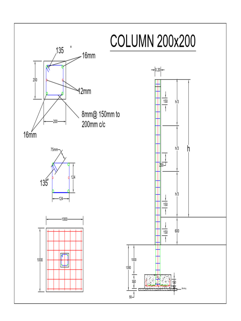Column Design Ngazo | PDF