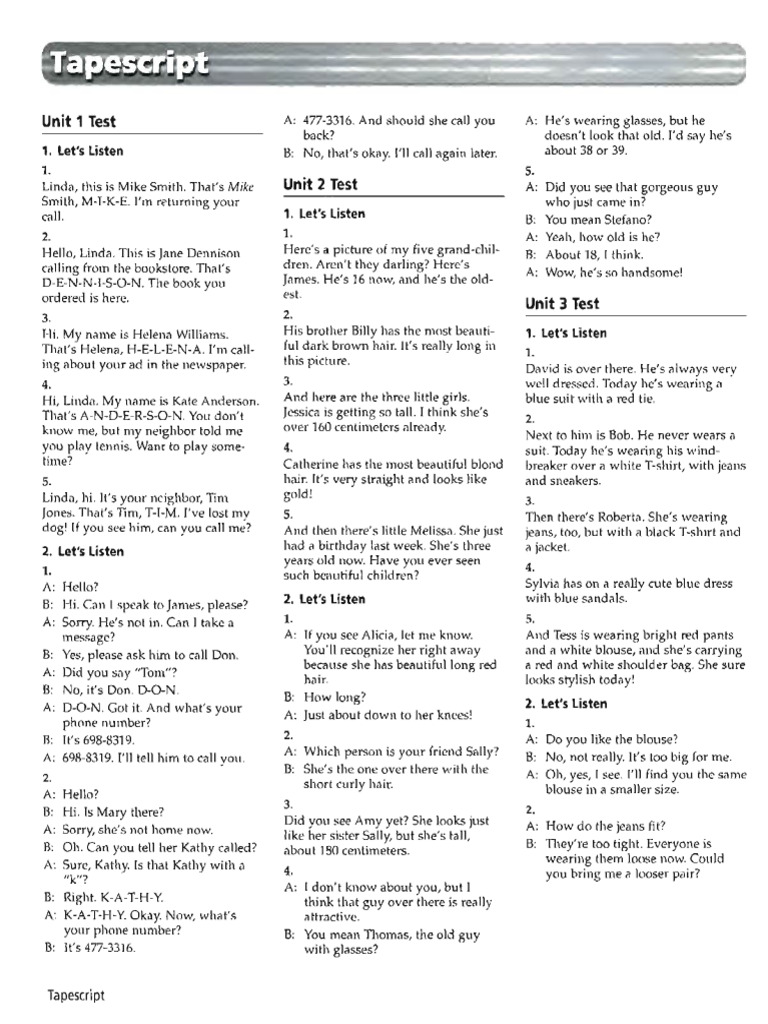 Transcript | PDF